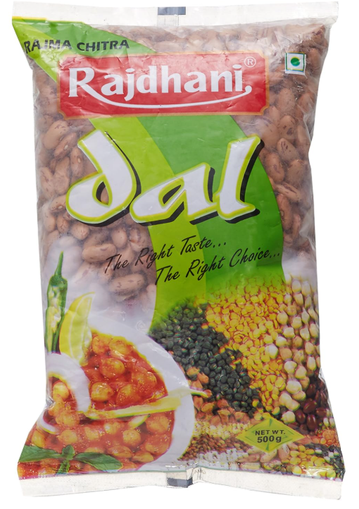 RAJDHANI  RAJMA CHITRA 500 GM