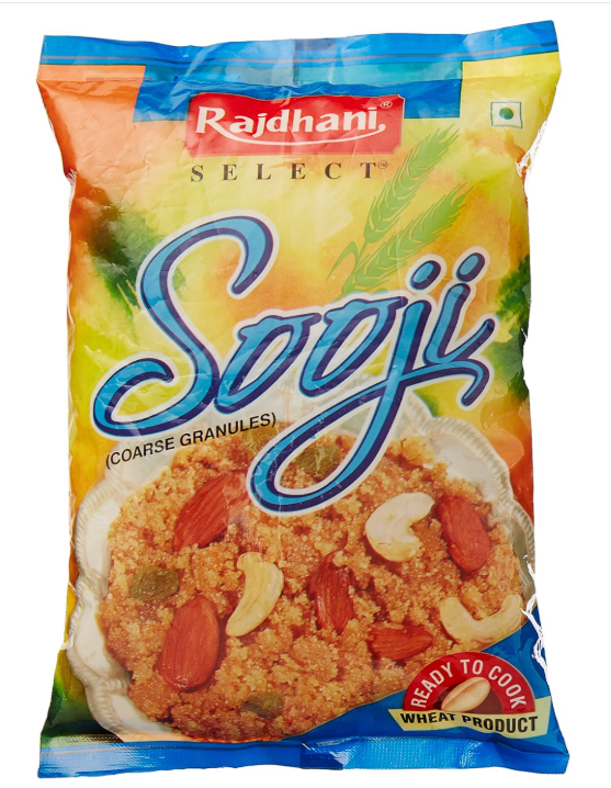 RAJDHANI SOOJI 500 GM