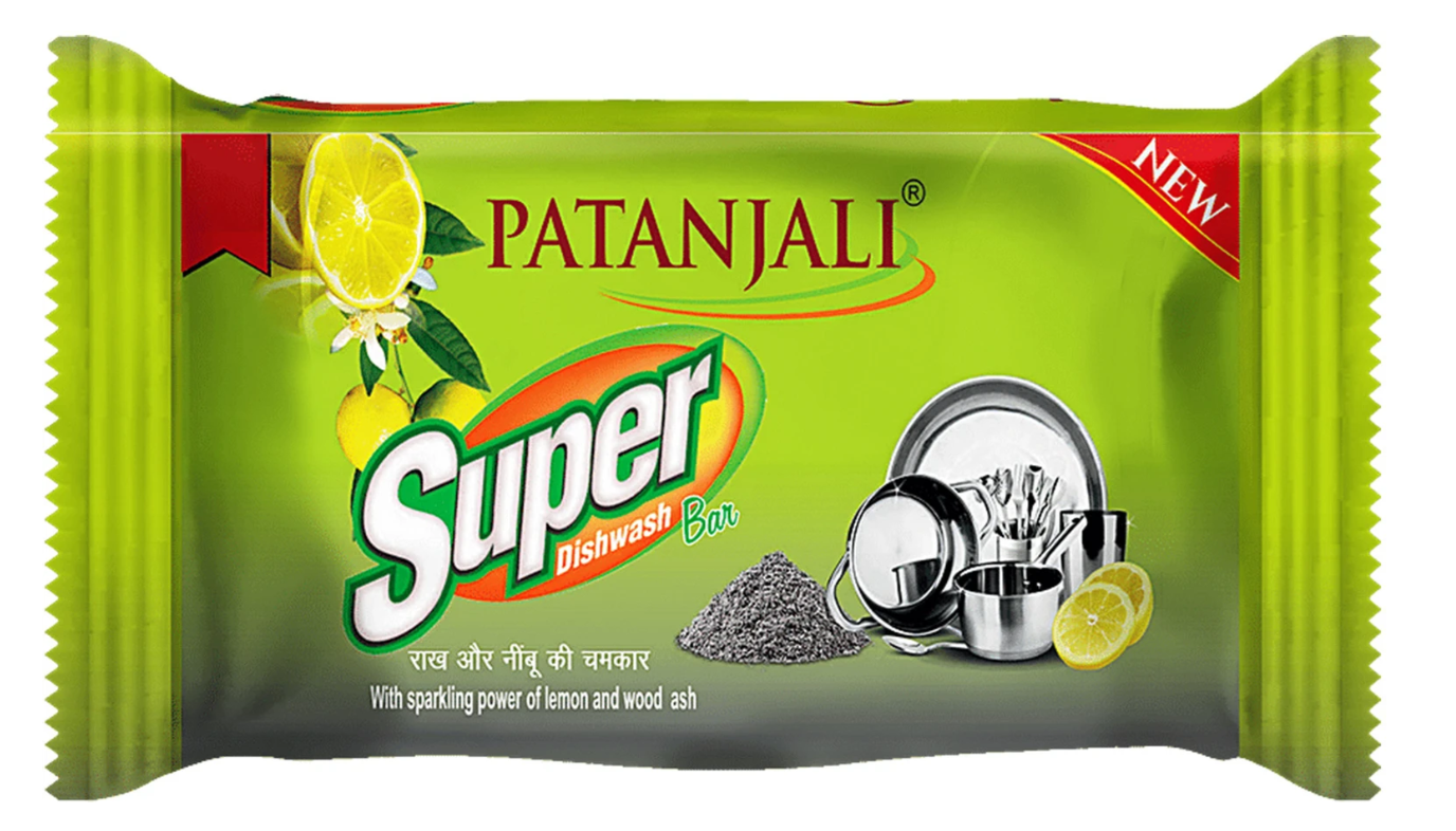 PATANJALI DISHWASH BAR 60 G