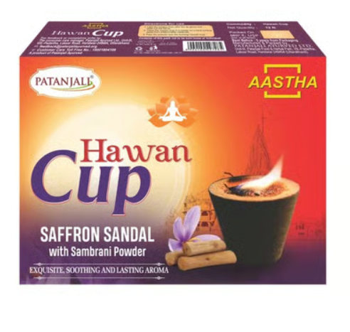 PATANJALI HAWAN CUP SAFFRON SANDAL