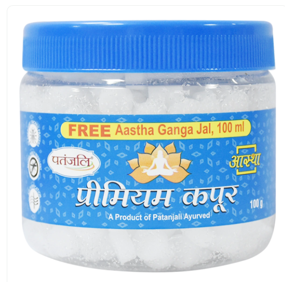 PATANJALI PRIMIUM CAMPHOR 100 GM