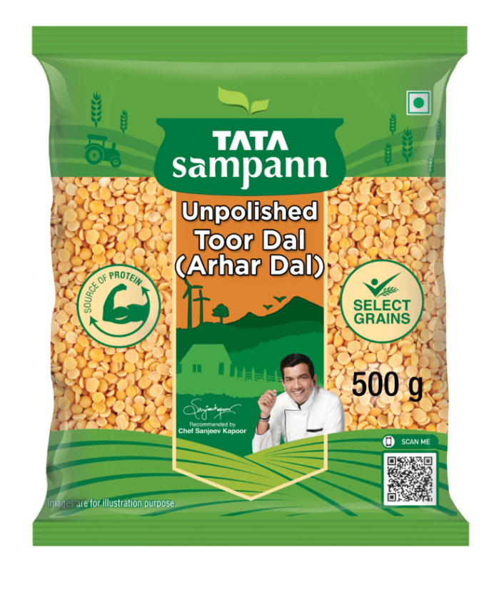 TATA SAMPANN TOOR DAL 500 GM