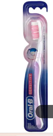 ORAL B TOOTHBRUSH SENSTIVE