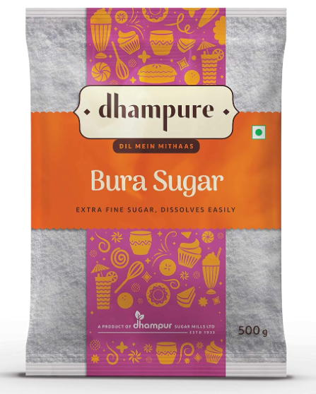 DHAMPUR BURA SUGAR 500 GM