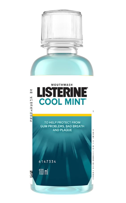 LISTERINE COOL MINT MAUTHWASH 100 ML