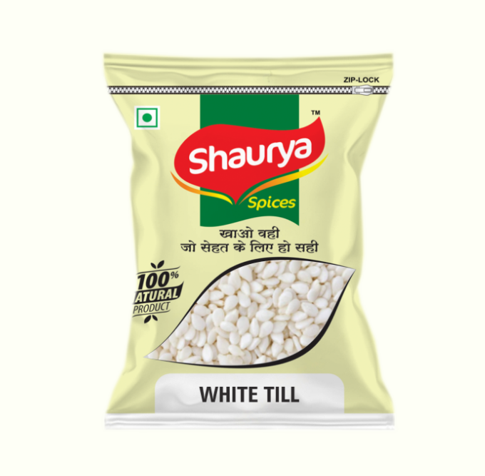 SHAURYA WHITE TIL 100 GM