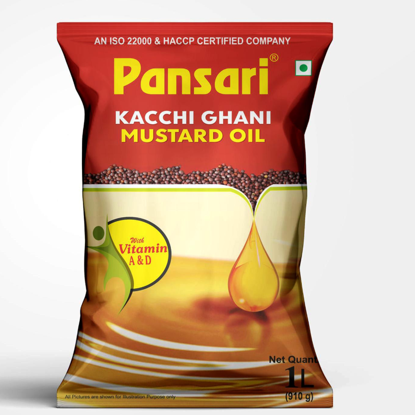 PANSARI KACCHI GHANI OIL 850 ML
