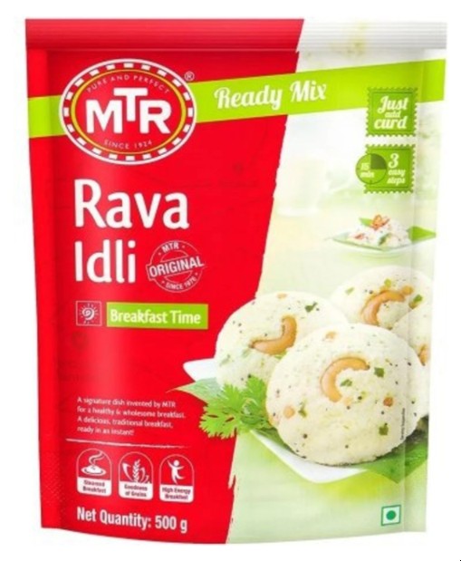 MTR RAVA IDLI 500GM