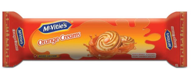 MCVITES ORANGE CREAM 100 GM