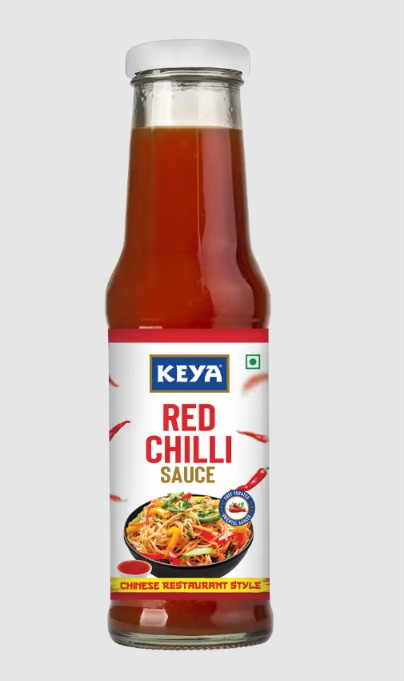 KEYA RED CHILLI SAUCE 200 GM