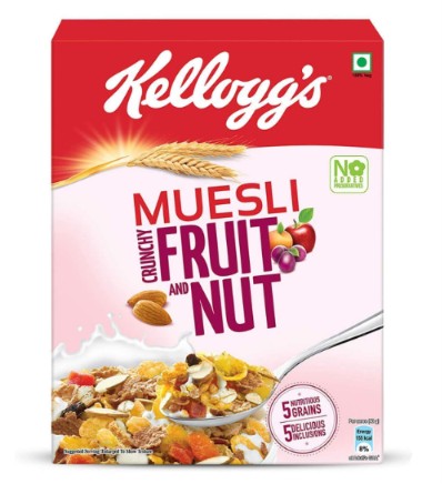 KELLOGGS MUESLI FRUIT N NUT 240 GM