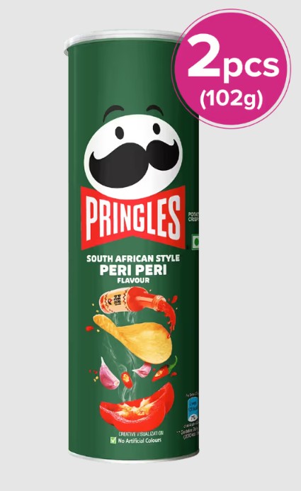 PRINGLES PERI PERI 102 GM