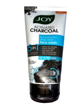 JOY CHARCOAL FACE WASH 100ML