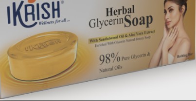 IKRISH HERBAL GLYCERIN SOAP 100 GM