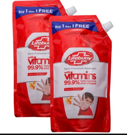 LIFE BUOY HANDWASH 1+1 675 ML