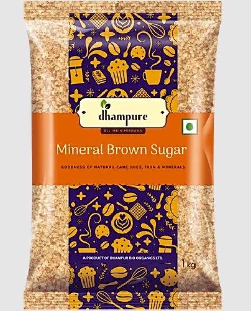 DHAMPUR MINERAL BROWN SUGAR 1 KG