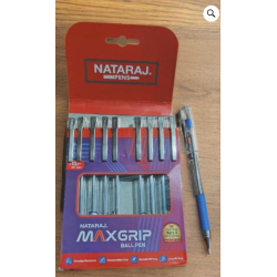 NATARAJ MAXGRIP BLUE PEN