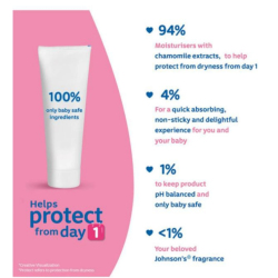 JOHNSONS BABY CREAM 100 GM
