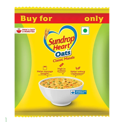 SUNDROP OATS CLASSIC MASALA 38GM