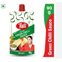 TOPS GREEN CHILLI SAUCE 90 GM
