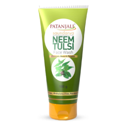 PATANJALI NEEM TULSI FACE WASH 100 GM