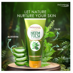 PATANJALI NEEM TULSI FACE WASH 100 GM