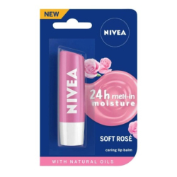 NIVEA LIP CARE ROSE 4.8GM