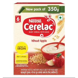 CERELAC WHEAT APPLE 350 GM