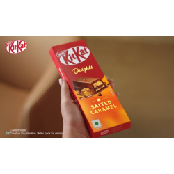 NESTLE KITKAT DELIGHTS SALTED CARAMEL