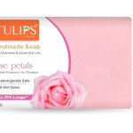 TULIPS ROSE PETALS BATHING BAR
