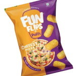 FUN FLIPS PUFFS CHEESY PIZZA 72 GM