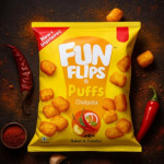 FUN FLIP PUFFS CHATPATA 72 GM